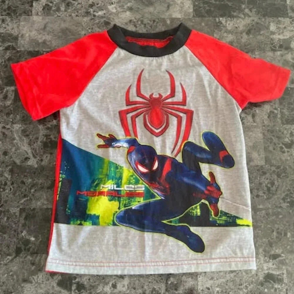 Marvel Spider-Man 2-Piece Pajama Set, Red, Size XS - Picture 3 of 15